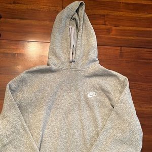 Nike men’s grey hoodie/sweatshirt size L